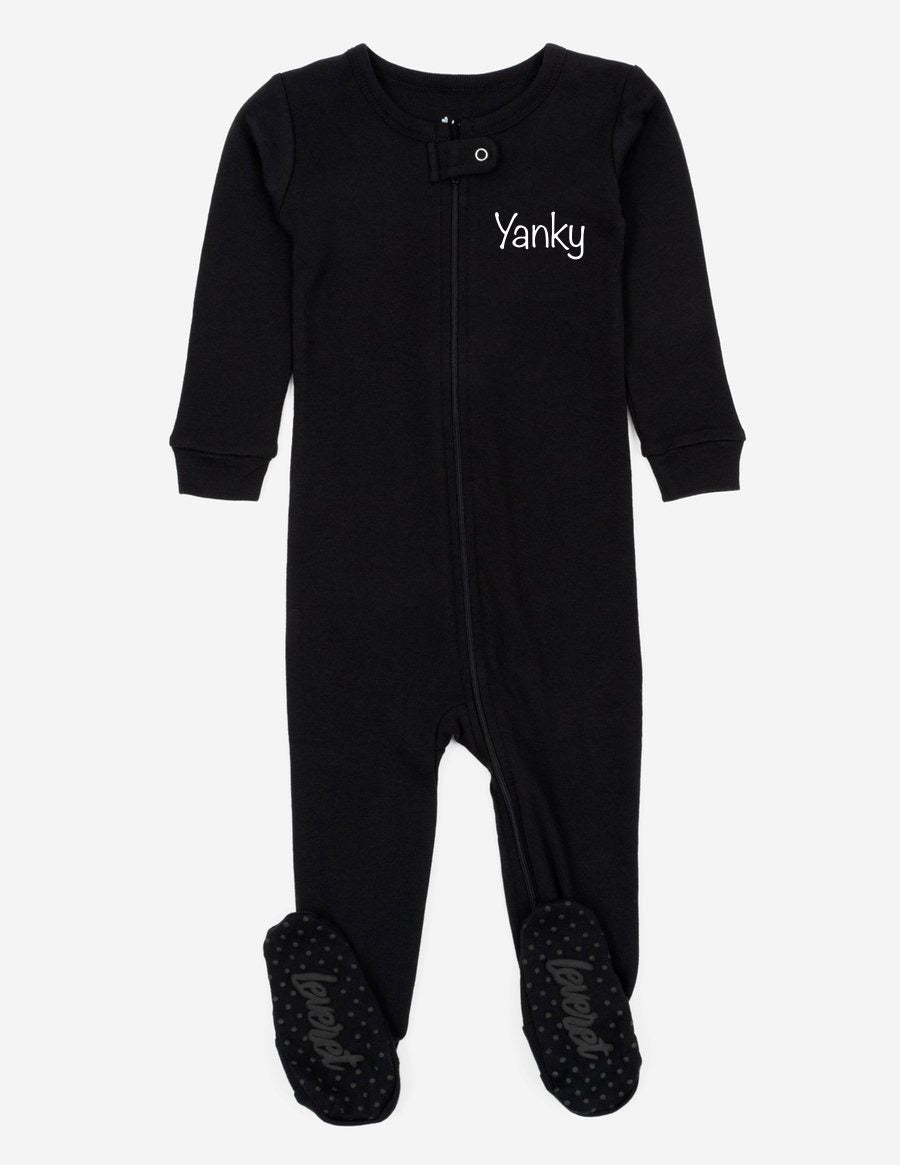 Personalized Baby Onesie- Black