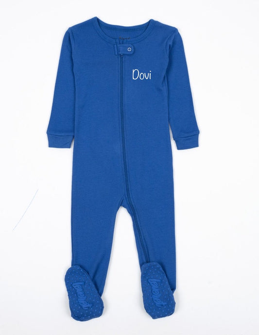 Personalized Baby Onesie- Royal Blue